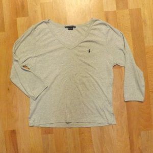 Ralph Lauren 3/4 sleeve top